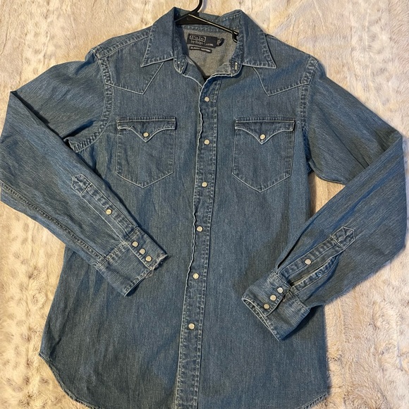 Polo Ralph Lauren Other - Ralph Lauren Polo denim button down ‘western style’